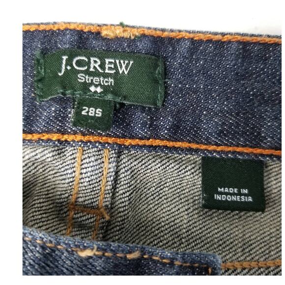 J Crew Blue Jeans Matchstick Dark Wash Very Nice Size 28 S - Picture 4 of 5